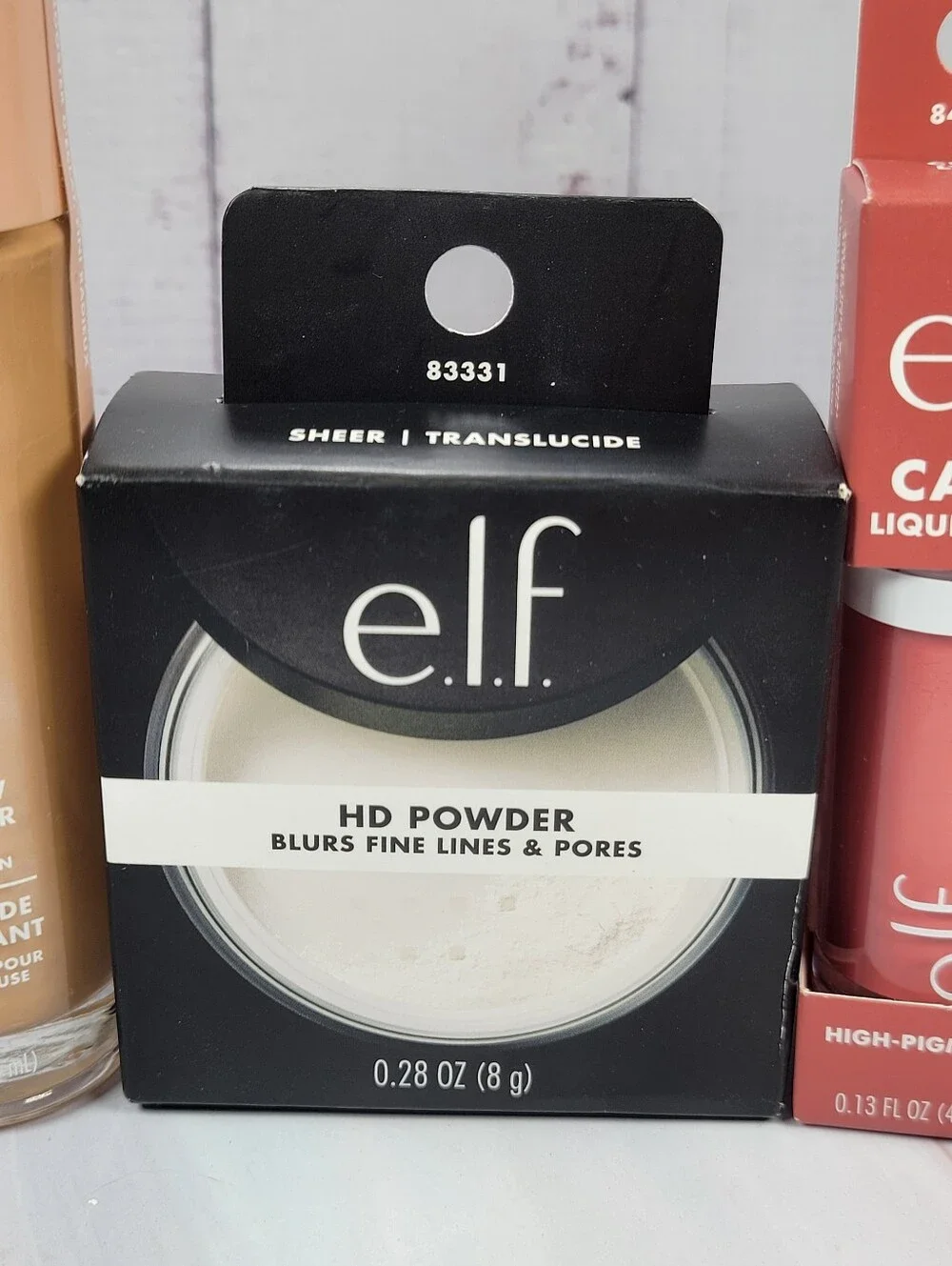 Elf Primer, Halo Glow Liquid Filter, HD Powder & Liquid Blush Bundle NEW!